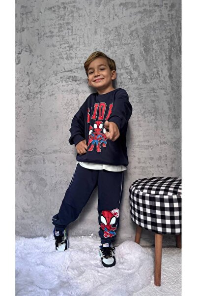Alvadonna Spider-Man Boys' Top and Bottom Set