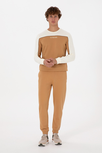 U.S. Polo Assn. Men's Camel Sweatpants 50315730-Vr015