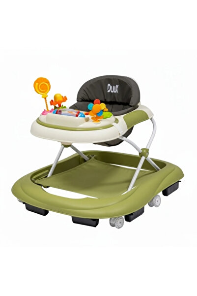 Duux Kidido 3 Kademeli Yükseklik Ayarlı Sallanan Bebek Yürüteci Yeşil