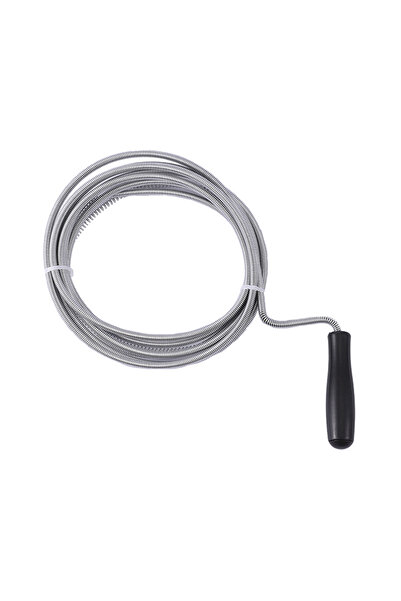 Lawazim Drain Cleaner 3m - Flexible Sink Toilet Bathtub Clog Remover Plumbing Snake Tool