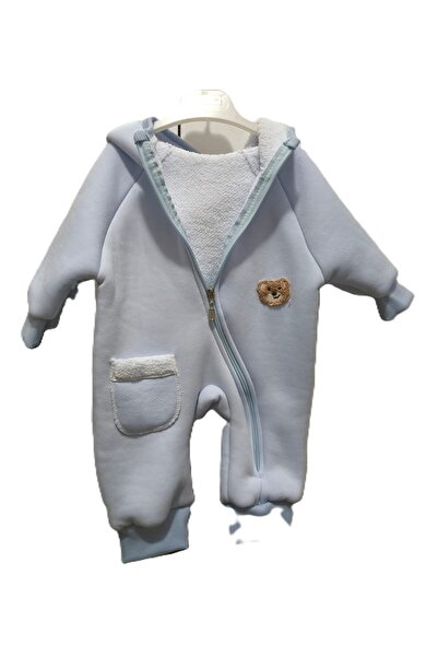 Dandini Feremuarlı Kalın Kışlık Kapişonlu Kuzu Tulum