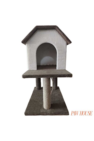İki Katlı Kedi Evi