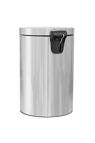 Powerx Pedal bin, 12 liter capacity, silver,