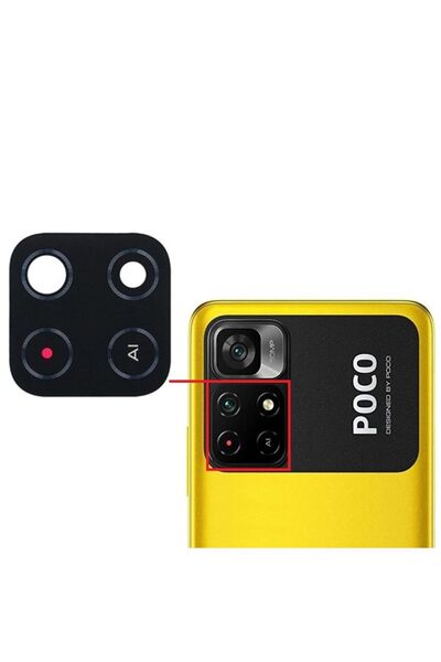 AXYA Xiaomi Poco M4 Pro 5g Compatible Camera Lens Glass Small 21091116Ag Mzb0...
