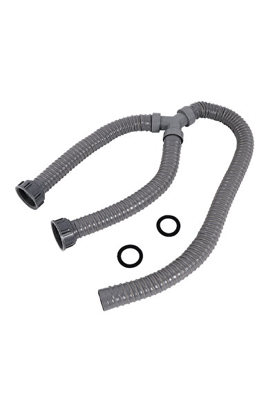 Lawazim Y Drain Pipe 35x35x70cm - Flexible Plastic Sewer Pipe for Kitchen Bathroom Sink Plumbing