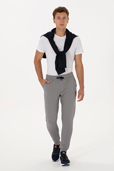 U.S. Polo Assn. Men's Light Gray Sweatpants 50325143-Vr001