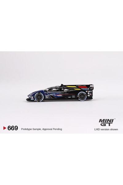 mini gt Cadillac V-Series.R #02 2023 IMSA Daytona 24 Hrs Cadillac Racing 1/64 Model Araba