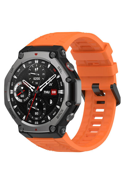 Techsuit Curea Amazfit T-Rex 3, portocalie, W067