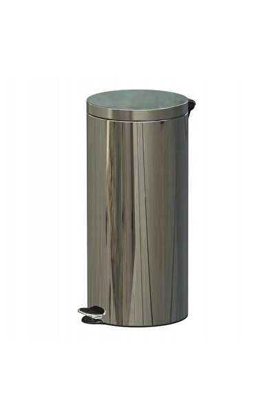 Powerx Pedal bin with non-flammable additive, stainless steel, 30 liter capacity, 92 x 65 x 30 cm