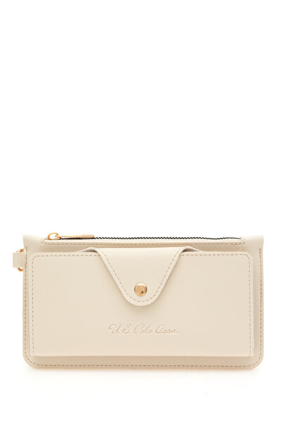 U.S. Polo Assn. Women's Beige Wallet 50316864-Vr011