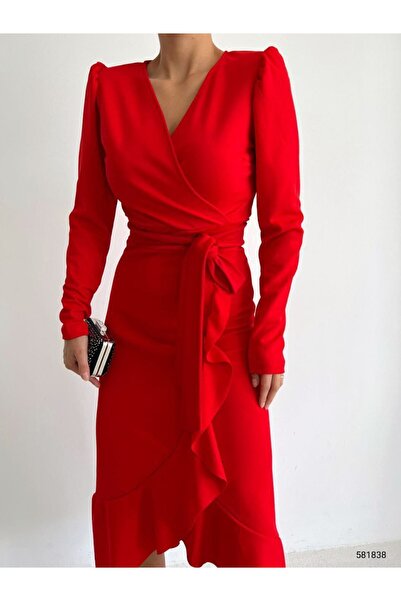 MADAMNİZ Scuba Crepe Dress