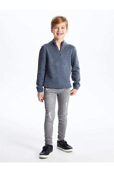 LC Waikiki Детски дънкови панталони LCW Kids с регулируема талия и еластична ...