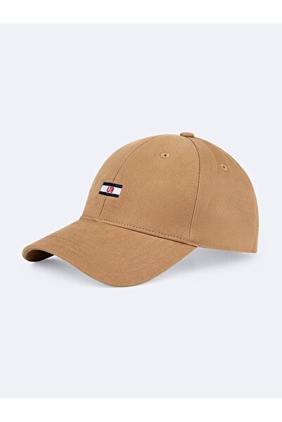 Ltb Beige Slogan Printed Sports Hat