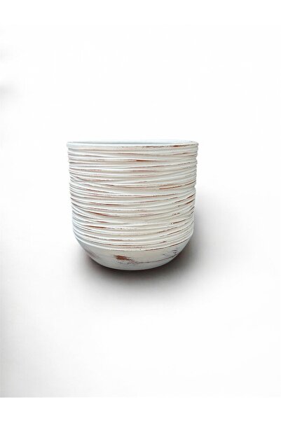 egesaksı Özel effect eskitme Büyükboy çömlek kazan saksı 🪴