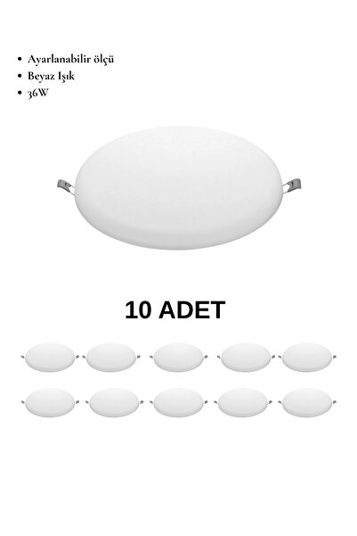 Horoz Stella-36 Sıva Altı Ayarlanabilir 36 Watt Led Panel | Beyaz Işık - 10’l...