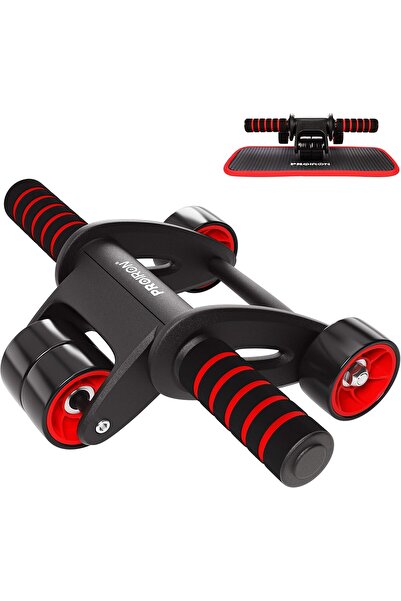 PROIRON عجلة دوارة لتمرين عضلات البطن - معدات تمارين البطن للمنزل والصالات ال...