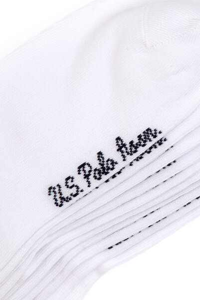 U.S. Polo Assn. Women's White Socks 50314861-Vr013