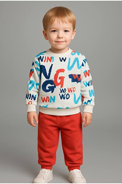 FURKYY Boy's Seasonal Top and Bottom Set