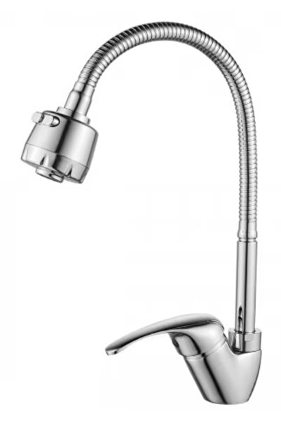 OEM Baterie bucatarie ITALOMIX Pipa flexibila, Perlator 2 functii Crom