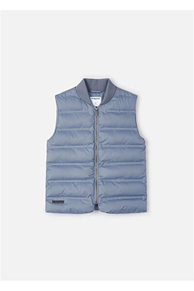 MAYORAL Boy's Collar Detailed Puffer Vest Gray 4346