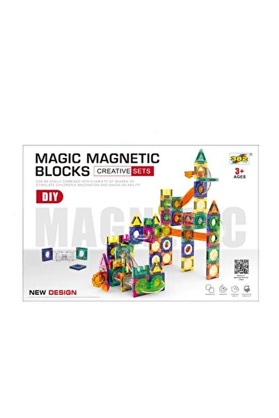 OEM Magnetic construction play set with ball 2407K0050/2407K0051 160 pieces