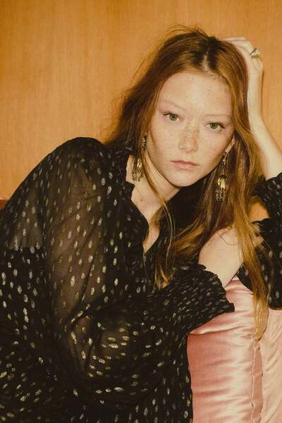 H&M Patterned maxi dress