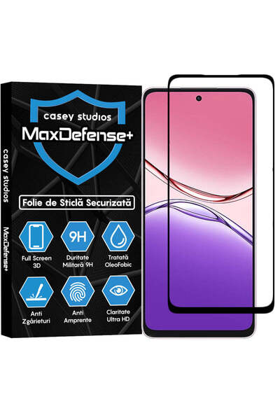 Casey Studios Folie Sticla Oppo A5 Pro, Full Cover 3D, Ultra HD, Anti Zgariet...
