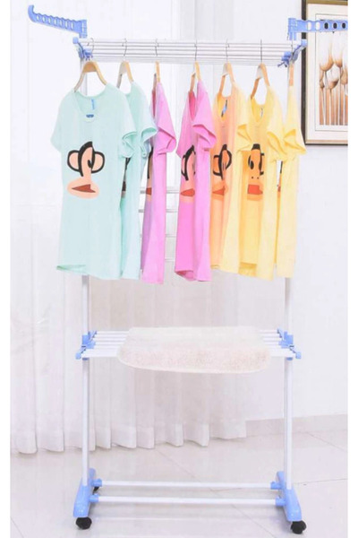 OEM Clothes dryer with 3 levels and hanger holder, dimensions 75x64x170cm