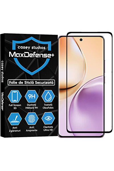 Casey Studios Folie Sticla Realme 14 Pro, Full Cover 3D, Ultra HD, Anti Zgarieturi, Anti Socuri, Margini Negre