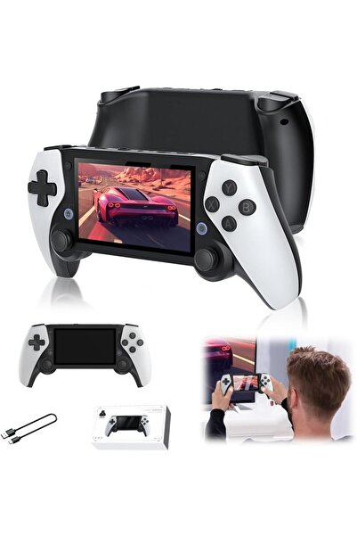 Generic Retro Handheld Game Console 4.3" IPS Screen, Joystick, 3000mAh Battery, 64GB Storage, 20,000+ Games