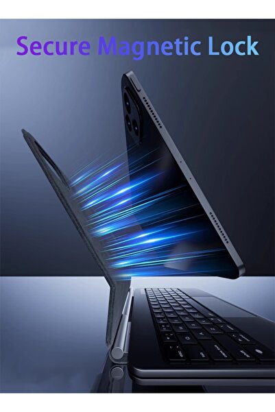 yaqeen iPad Air 11 Inch (M2) And iPad Pro 11 Inch (1st/2nd/3rd/4th Generation) Magic Keyboard Case Cover