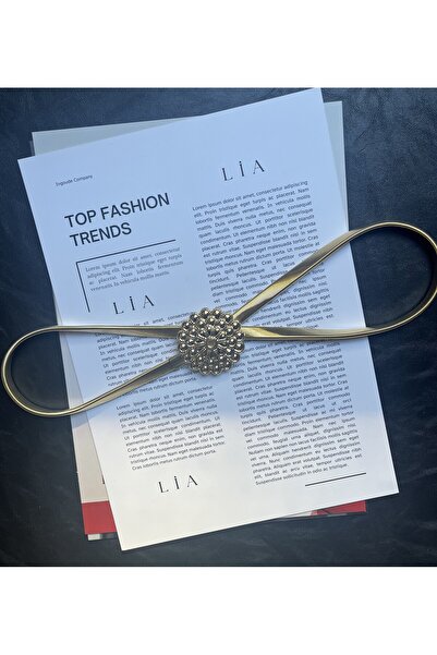 LİA KEMER حزام زهري بنمط الأوربت، سترة، فستان، بنطلون، فستان سهرة، حزام للجسم...