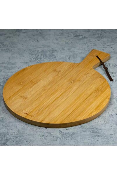 Kinghoff Pizza tray, made of bamboo, 41 x 30 x 1.5 cm,