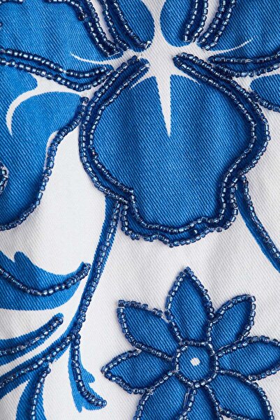 H&M Bead-detail mini skirt