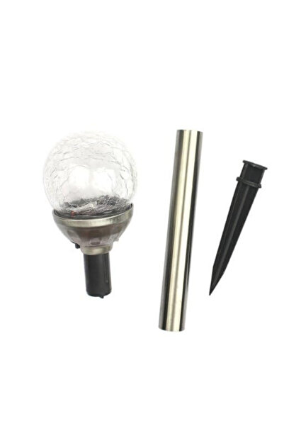 Tai Set 4 lampi solare pentru gradina LED model glob de sticla