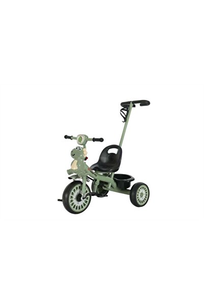 Mega Deal دراجة ثلاثية العجلات دينو سمارت، قابلة للتوصيل والتشغيل، مزودة بدوا...