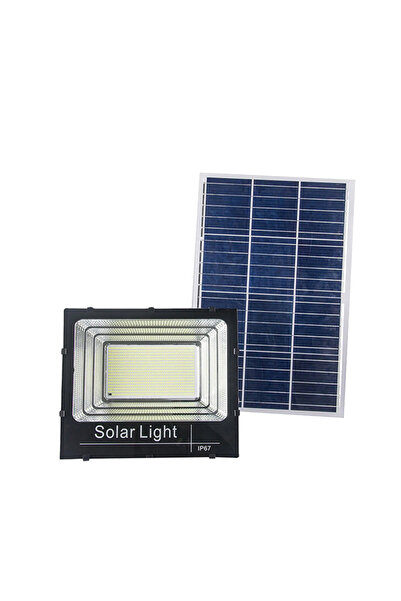 MANDU JORTAN 400w LED DIMMABLE Floodlight KIT with INDIVIDUAL Solar Panel and Remote Control