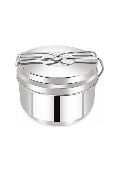 Kinghoff Camping cookware set, stainless steel, 3 pieces 15.4/15/13cm,