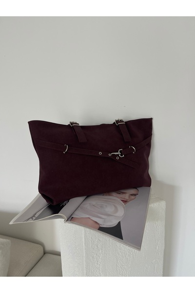 ALTUDA Women's Belt Detailed Shoulder Bag Madrid