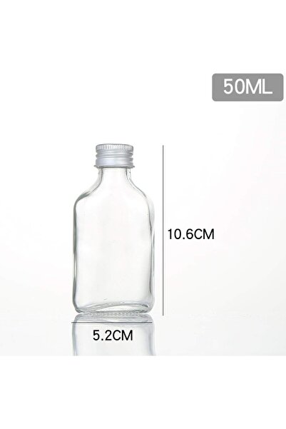 FUFU 12 pcs Empty Glass Juice, Milk, Coffee, Kombucha, Whiskey, Vodka Bottle for Party, Drink Shop (