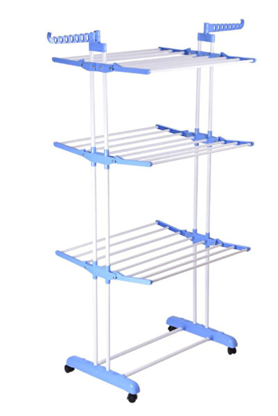 OEM Clothes dryer with 3 levels and hanger holder, dimensions 75x64x170cm