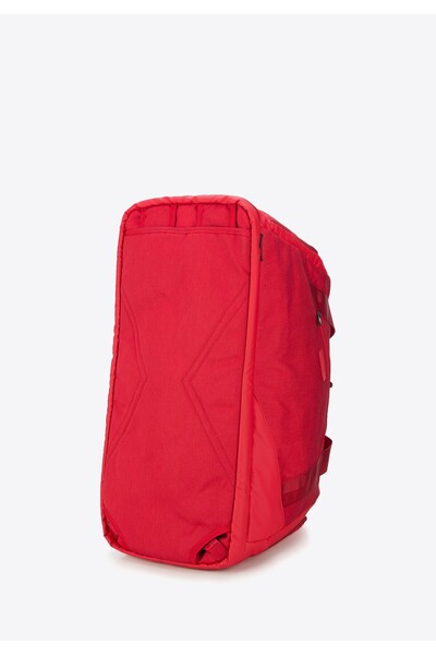 Wittchen Men's Travel Bag with Backpack Function, Red Polyester