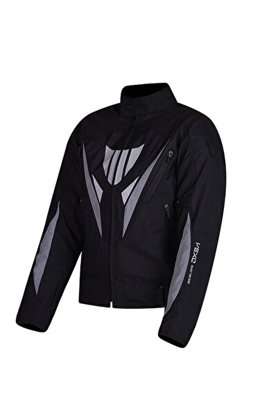 Vexo معطف نسائي من إليمنت أسود-رمادي