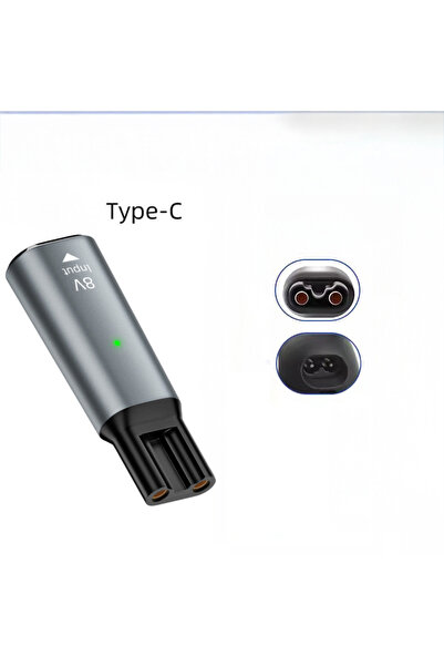 silabor Elektrikli Tıraş Makineleri ve Saç Kesme Makineleriyle Uyumlu, Type-C...