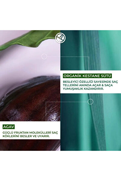 Yves Rocher Normal ve Kuru Saçlar İçin Besleyici Saç Kremi 200 ml Kestane Sütlü Yumuşatıcı Vegan Bakım