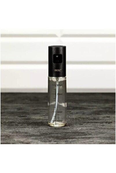 Kinghoff Ψεκαστήρας λαδιού και ξυδιού, 4x18 cm, 100 ml μαύρος,