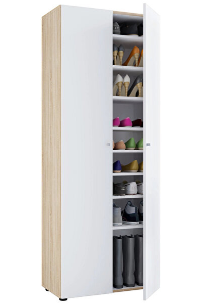 Tdesigno İlza Ayakkabılık - Çok Amaçlı Dolap - Kiler Dolabı - 80 cm