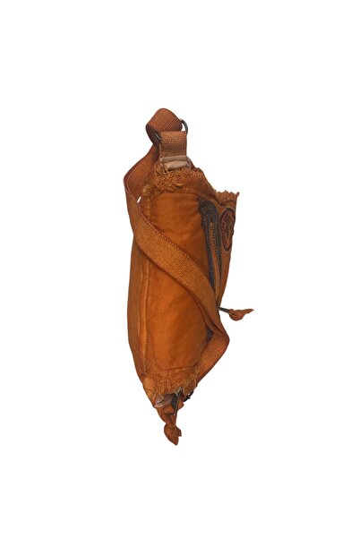 Old Cotton Vintage Small Casual Unisex Daily Crossbody Messenger Bag S Size 26X20Cm