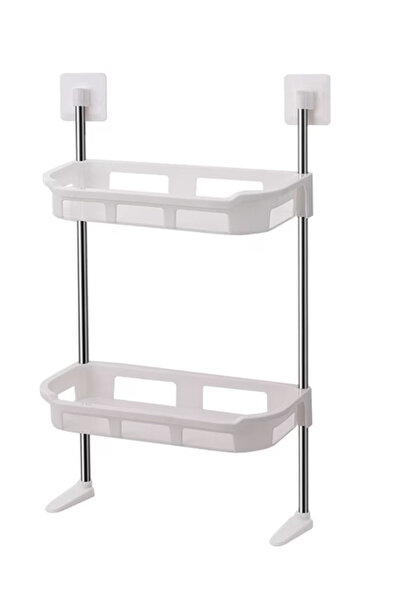 OEM Raft depozitare multifunctional pentru toaleta 2 polite 58 x30cm