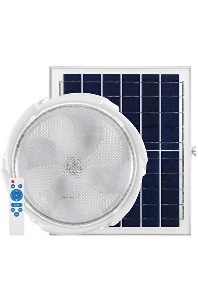 BASE Solar wall light 100 W diameter 170 mm and remote control cool white